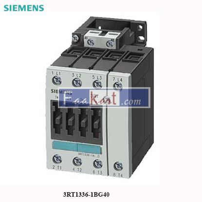 Picture of 3RT1336-1BG40 Siemens Contactor