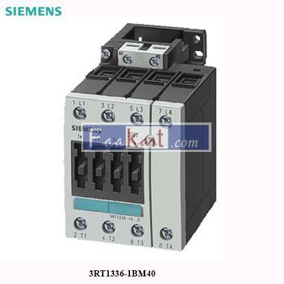 Picture of 3RT1336-1BM40 Siemens Contactor