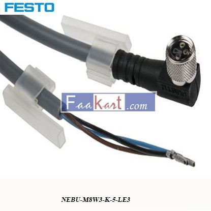 Picture of NEBU-M8W3-K-5-LE3 festo  Connecting Cable  541341