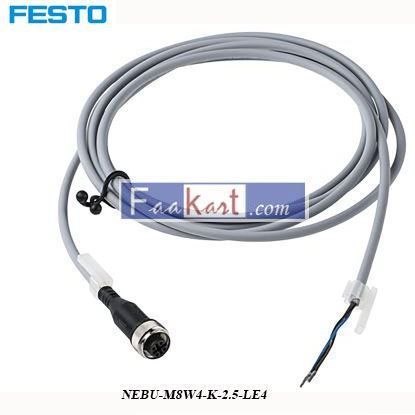 Picture of NEBU-M8W4-K-2  FESTO  4-pin to Bare Lead