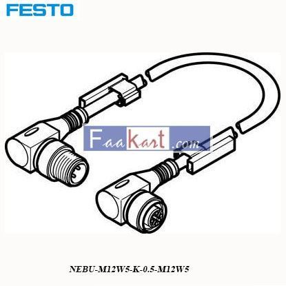 Picture of NEBU-M12W5-K-0  FESTO coded Cable