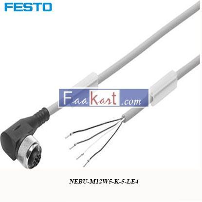 Picture of NEBU-M12W5-K-5-LE4  FESTO Connecting Cable