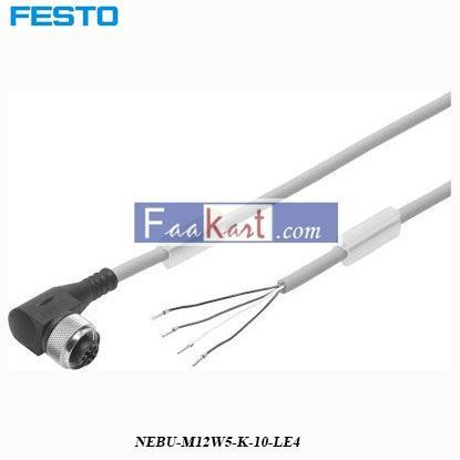 Picture of NEBU-M12W5-K-10-LE4  FESTO   5 Pin, 10 m cable
