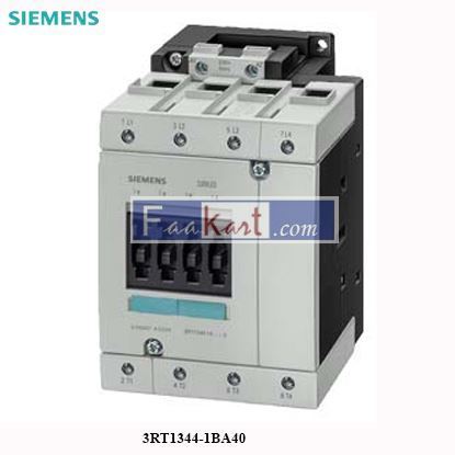 Picture of 3RT1344-1BA40 Siemens Contactor