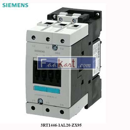 Picture of 3RT1446-1AL20-ZX95 Siemens Contactor