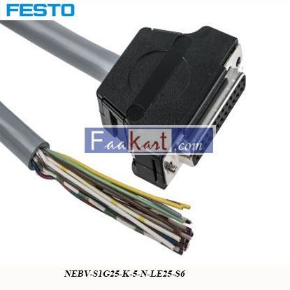 Picture of NEBV-S1G25-K-5-N-LE25-S6  FESTO Connecting Cable