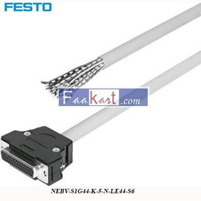 Picture of NEBV-S1G44-K-5-N-LE44-S6  FESTO  Cable 44 Pin D-Sub to 44 Wire