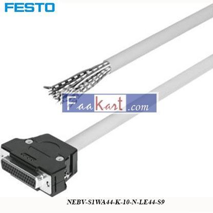 Picture of NEBV-S1WA44-K-10-N-LE44-S9  FESTO  Cable 44 Pin D-Sub to 44 Wire