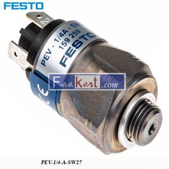 Picture of PEV-1 4-A-SW27  FESTO Pressure Switch