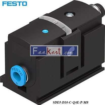 Picture of SDE5-D10-C-Q4E-P-M8  Festo Pressure Sensor