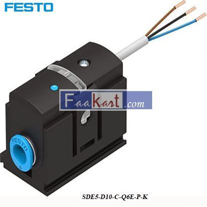 Picture of SDE5-D10-C-Q6E-P-K  Festo Pressure Sensor