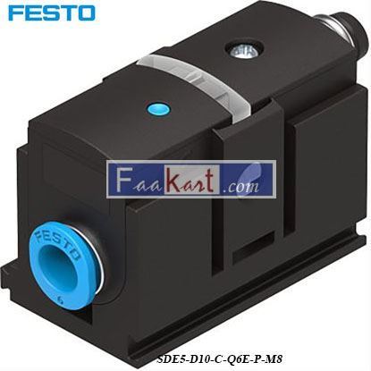 Picture of SDE5-D10-C-Q6E-P-M8  Festo Pressure Sensor