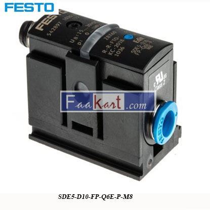 Picture of SDE5-D10-FP-Q6E-P-M8  FESTO Pressure sensor