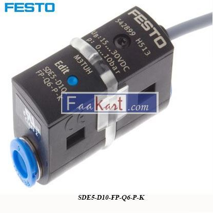 Picture of SDE5-D10-FP-Q6-P-K  FESTO Pressure sensor