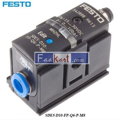 Picture of SDE5-D10-FP-Q6-P-M8  FESTO Pressure sensor