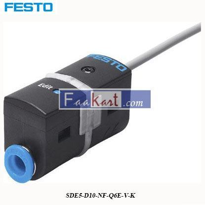 Picture of SDE5-D10-NF-Q6E-V-K  Festo Pressure Sensor