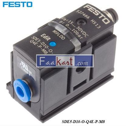 Picture of SDE5-D10-O-Q4E-P-M8 FESTO Pressure sensor