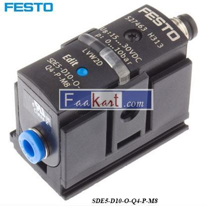 Picture of SDE5-D10-O-Q4-P-M8  FESTO Pressure sensor