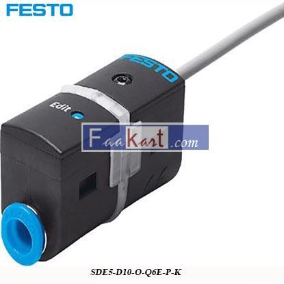 Picture of SDE5-D10-O-Q6E-P-K  FESTO Pressure sensor