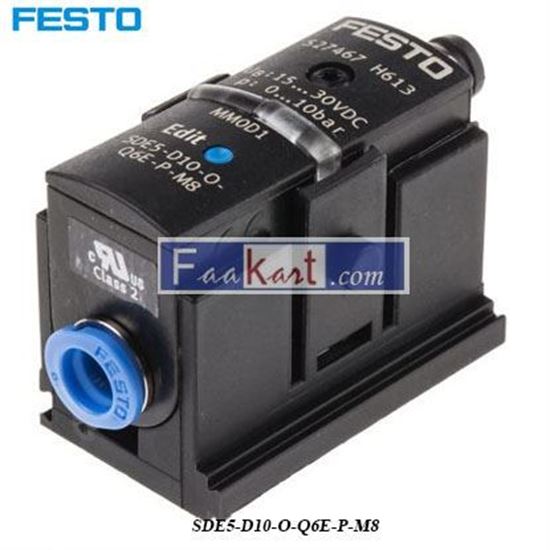 Picture of SDE5-D10-O-Q6E-P-M8  FESTO Pressure sensor 527467