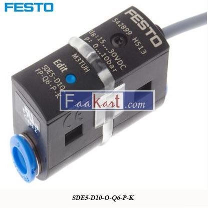 Picture of SDE5-D10-O-Q6-P-K  Festo Pressure Sensor
