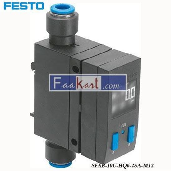 Picture of SFAB-10U-HQ6-2SA-M12  FESTO flow sensor