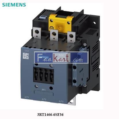 Picture of 3RT1466-6SF36 Siemens Contactor