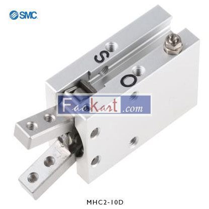 Picture of MHC2-10D   SMC 2 Finger Double Action Pneumatic Gripper, MHC2-10D