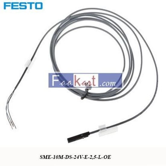 Picture of SME-10M-DS-24V-E-2,5-L-OE  FESTO Pneumatic Position Detector