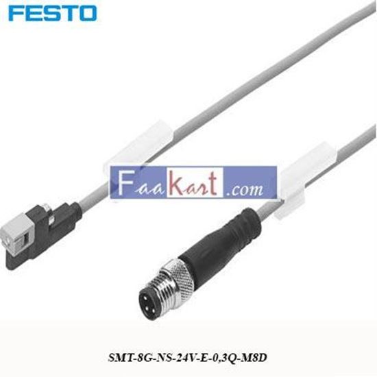 Picture of SMT-8G-NS-24V-E-0,3Q-M8D  FESTO Sensor Pneumatic Position Detector