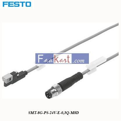 Picture of SMT-8G-PS-24V-E-0,3Q-M8D  FESTO Sensor Pneumatic Position Detector