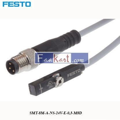 Picture of SMT-8M-A-NS-24V-E-0,3-M8D  FESTO  Pneumatic Position Detector