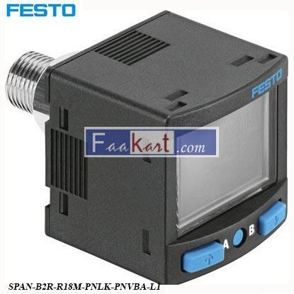 Picture of SPAN-B2R-R18M-PNLK-PNVBA-L1  Festo Pressure Sensor