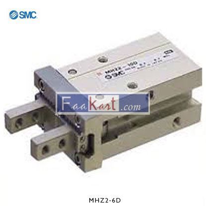 Picture of MHZ2-6D  SMC 2 Finger Double Action Pneumatic Gripper, MHZ2-6D