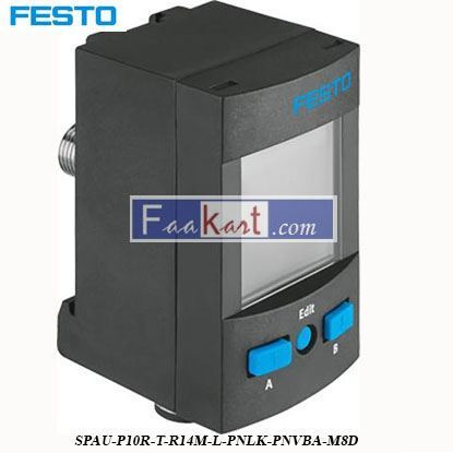 Picture of SPAU-P10R-T-R14M-L-PNLK-PNVBA-M8D  Festo Pressure Sensor