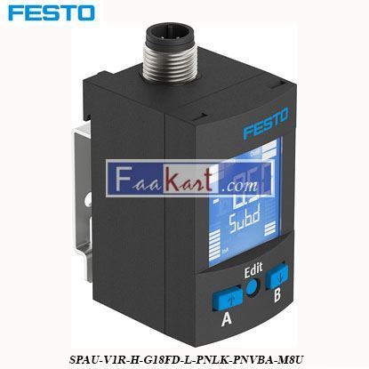 Picture of SPAU-V1R-H-G18FD-L-PNLK-PNVBA-M8U  Festo Pressure Sensor