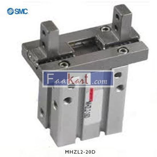 Picture of MHZL2-20D  SMC 2 Finger Double Action Pneumatic Gripper, MHZL2-20D