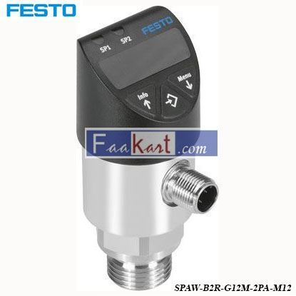 Picture of SPAW-B2R-G12M-2PA-M12  Festo Pressure Sensor