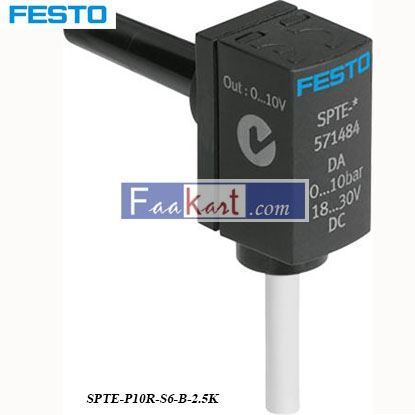 Picture of SPTE-P10R-S6-B-2  FESTO  pressure transmitter