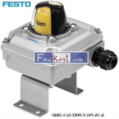 Picture of SRBC-CA3-YR90-N-20N-ZC-&  FESTO Inductive Proximity Sensor