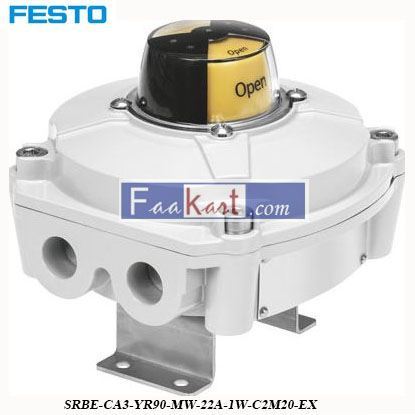 Picture of SRBE-CA3-YR90-MW-22A-1W-C2M20-EX  Festo NO Changeover Switch