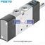 Picture of VUVS-L20-M52-MD-G18-F7  Festo 5/2 Solenoid Valve(575250)