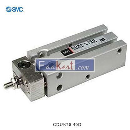 Picture of CDUK20-40D    SMC Pneumatic Multi-Mount Cylinder CUK Series, Double Action, Single Rod, 20mm Bore, 40mm stroke