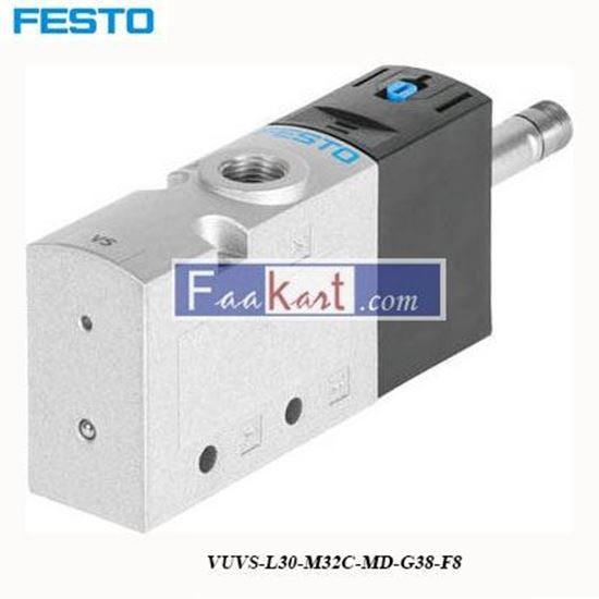 Picture of VUVS-L30-M32C-MD-G38-F8  FESTO Pneumatic Solenoid ValvePneumatic Solenoid Valve