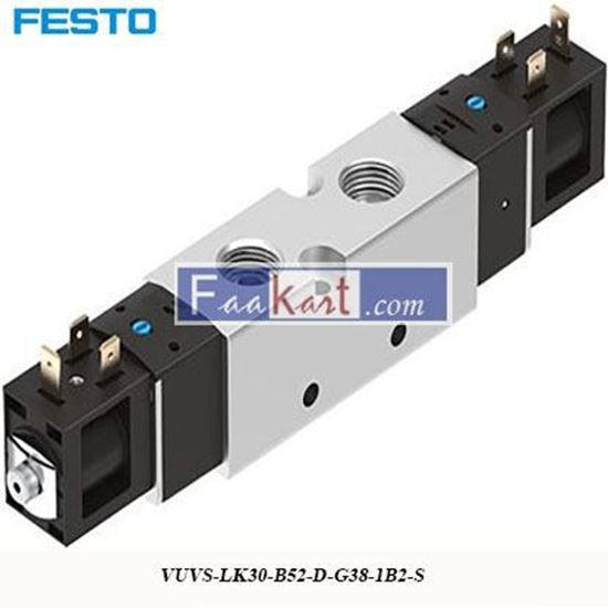 Picture of VUVS-LK30-B52-D-G38-1B2-S FESTO Pneumatic Solenoid Valve