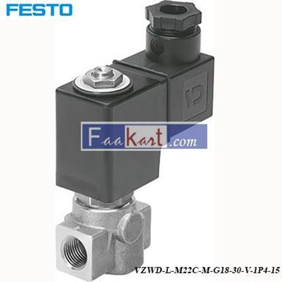 Picture of VZWDLM22CMG1830V1P415  FESTO Pneumatic Solenoid Valve