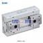 Picture of MHF2-16D  SMC 2 Finger Double Action Pneumatic Gripper, MHF2-16D