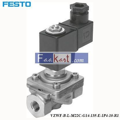 Picture of VZWF-B-L-M22C-G14-135-E-1P4-10-R1  FESTO  Solenoid Valve