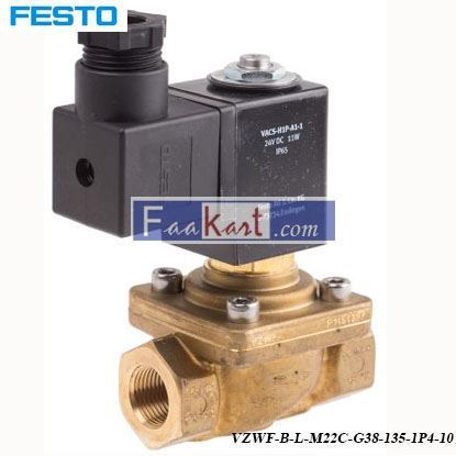 Picture of VZWF-B-L-M22C-G38-135-1P4-10  FESTO Solenoid Valve