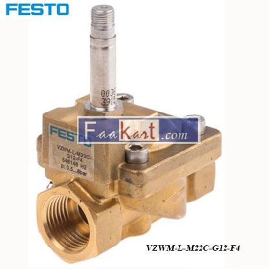 Picture of VZWM-L-M22C-G12-F4  FESTO (546148) Pneumatic Solenoid Valve